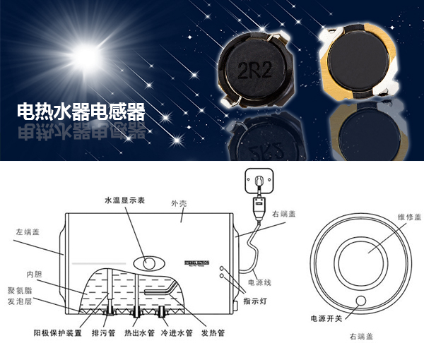 電熱水器電感器